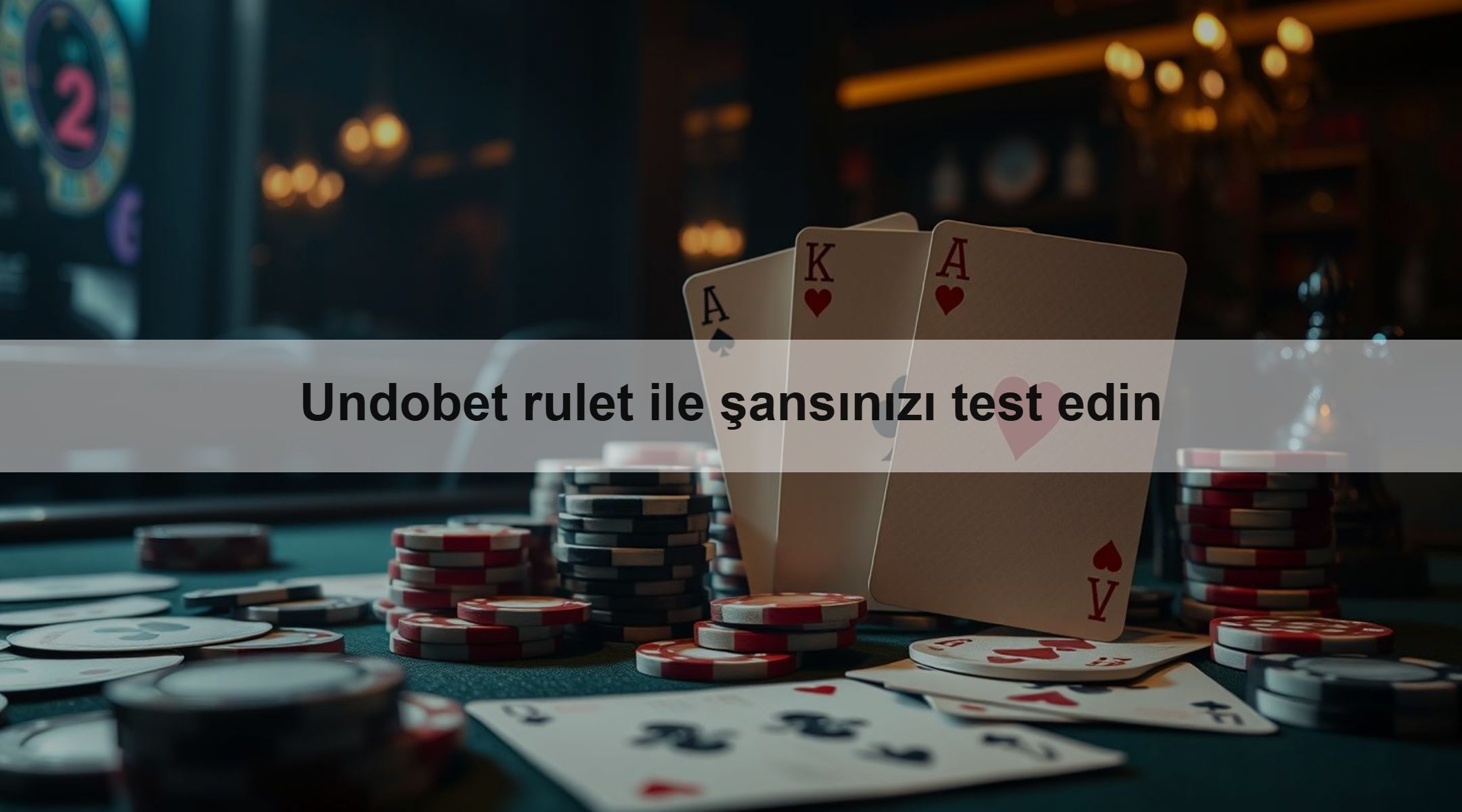 Undobet rulet ile şansınızı test edin 1 Undobet rulet ile şansınızı test edin