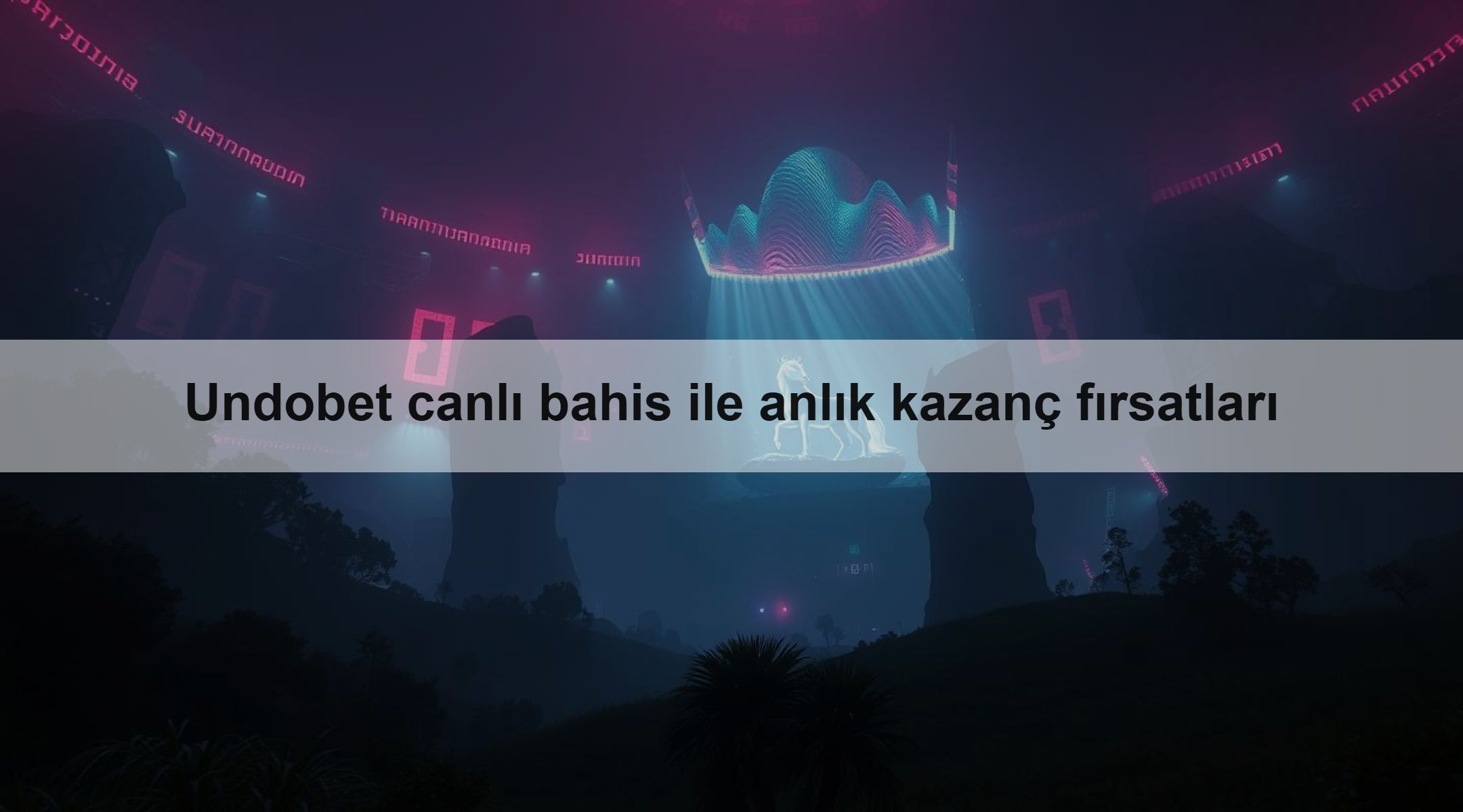 Undobet canlı bahis ile anlık kazanç fırsatları